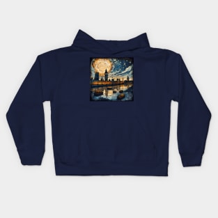 Starry Thames Kids Hoodie